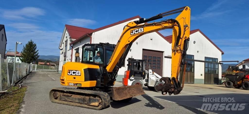 JCB 86C-1 Midi excavators  7t - 12t