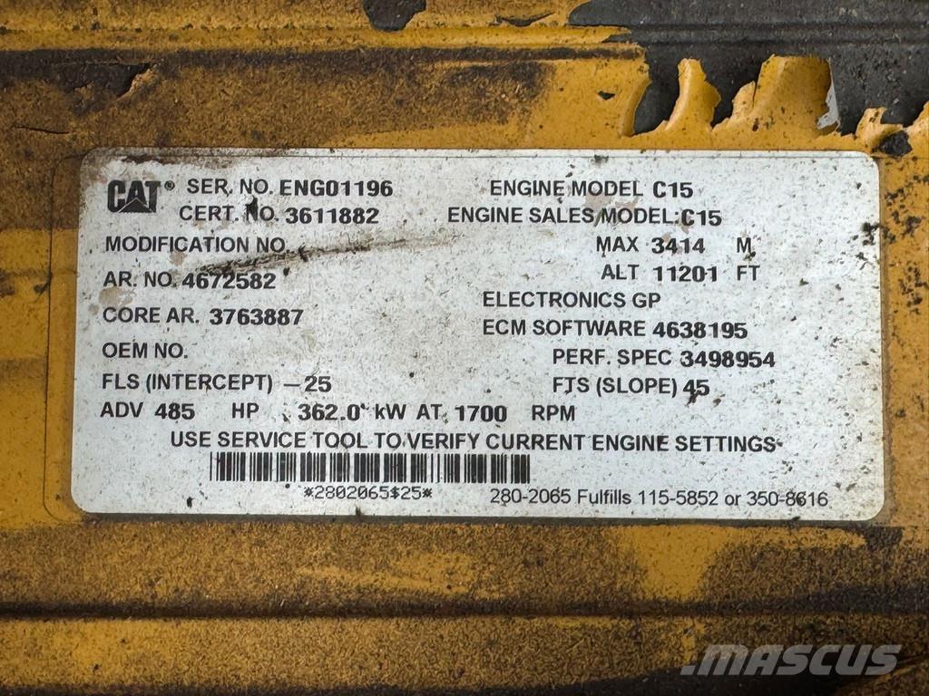 CAT 374FL Special excavators