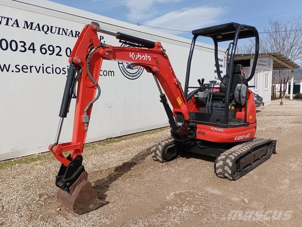 Kubota U 20-3 Mini excavators < 7t (Mini diggers)