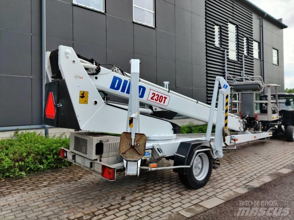 Dino 230 T Skylift Trailer mounted aerial platforms