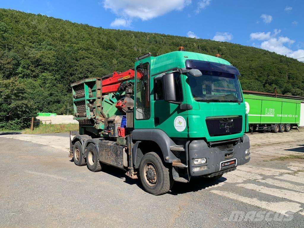 JENZ MAN TGS 6x4 Wood chippers