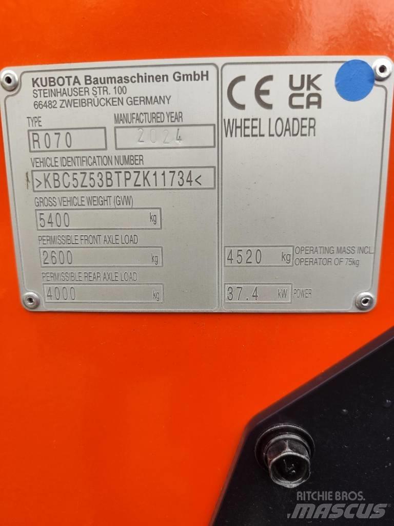 Kubota R 070 Wheel loaders