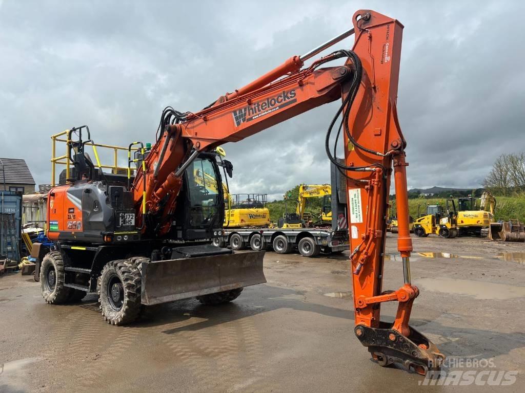 Hitachi ZX 155 W-7 Midi excavators  7t - 12t