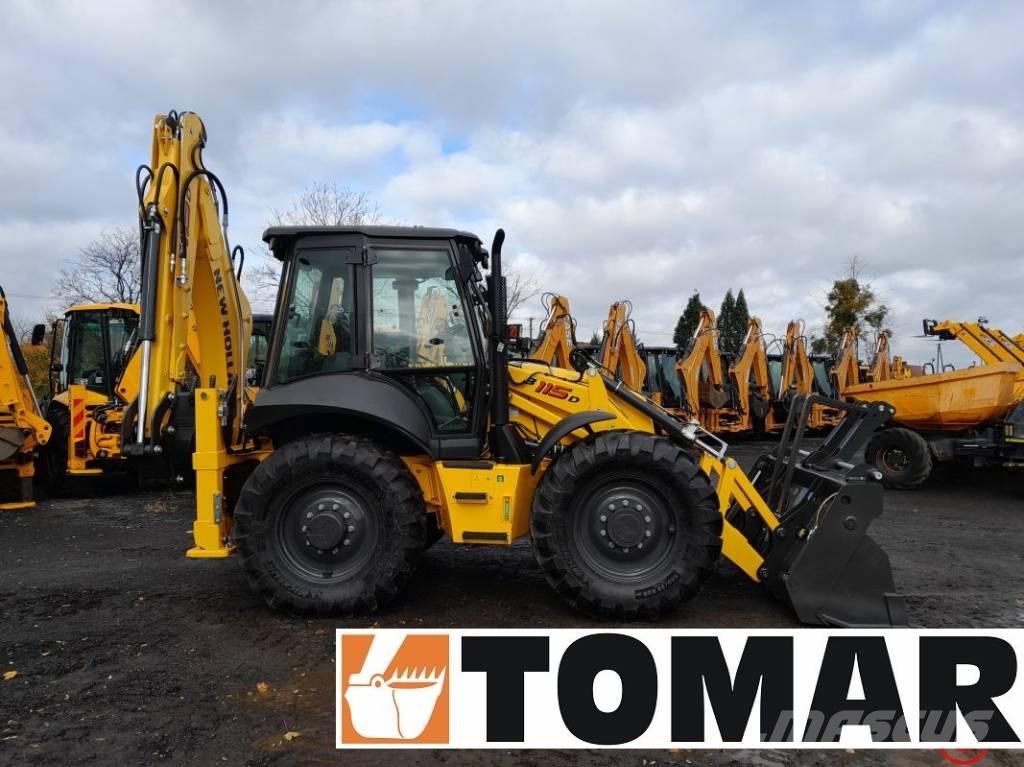 New Holland B 115 D Backhoe loaders