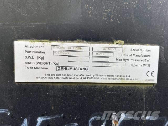 Manitou Bakken Buckets