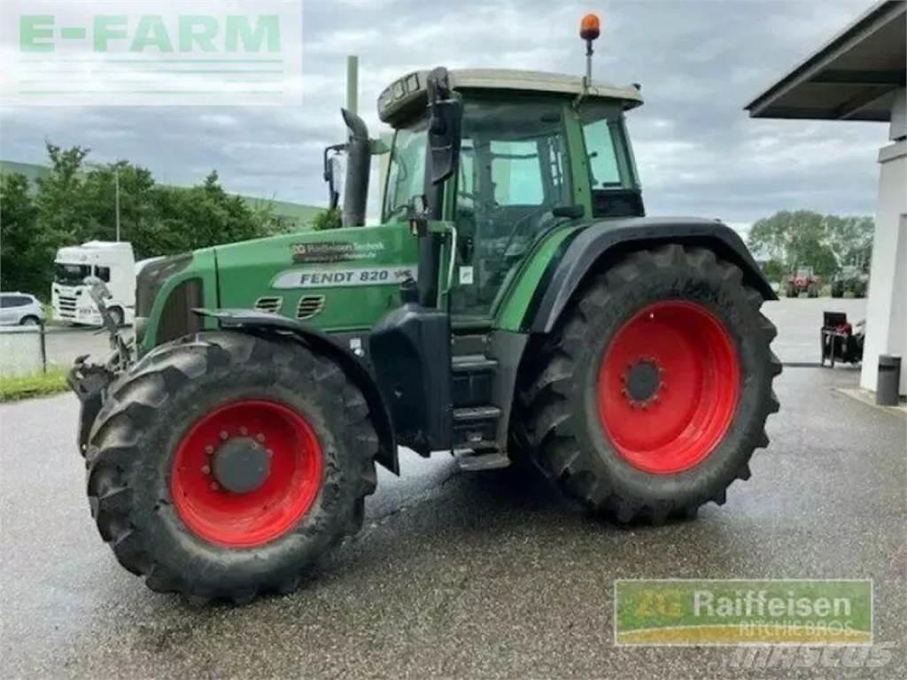 Fendt 820 vario Tractors