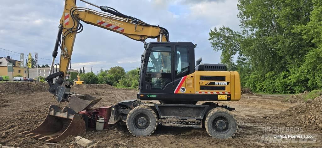 Sany SY 155 W Wheeled excavators