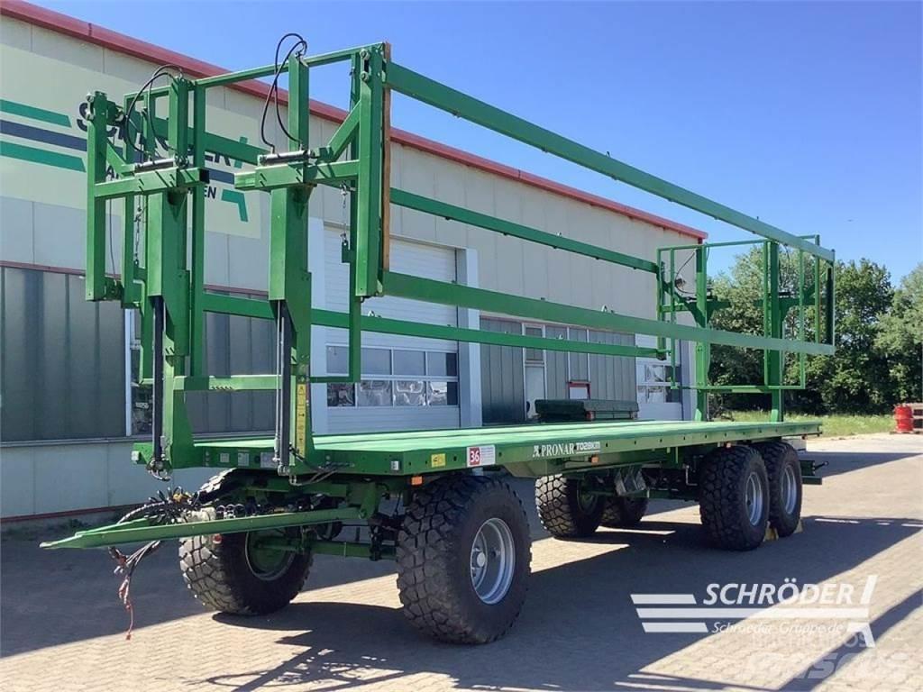 Pronar T028 KM Bale trailers