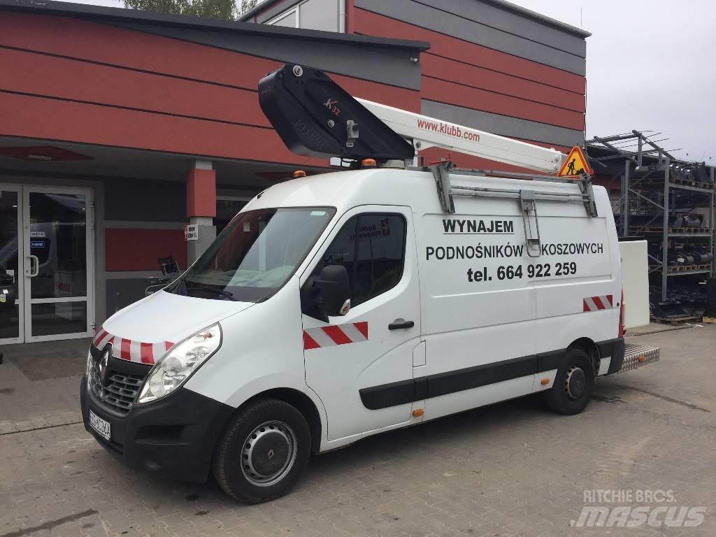 Klubb K32 Truck & Van mounted aerial platforms