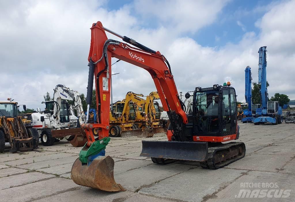 Kubota KX 080-4a Midi excavators  7t - 12t