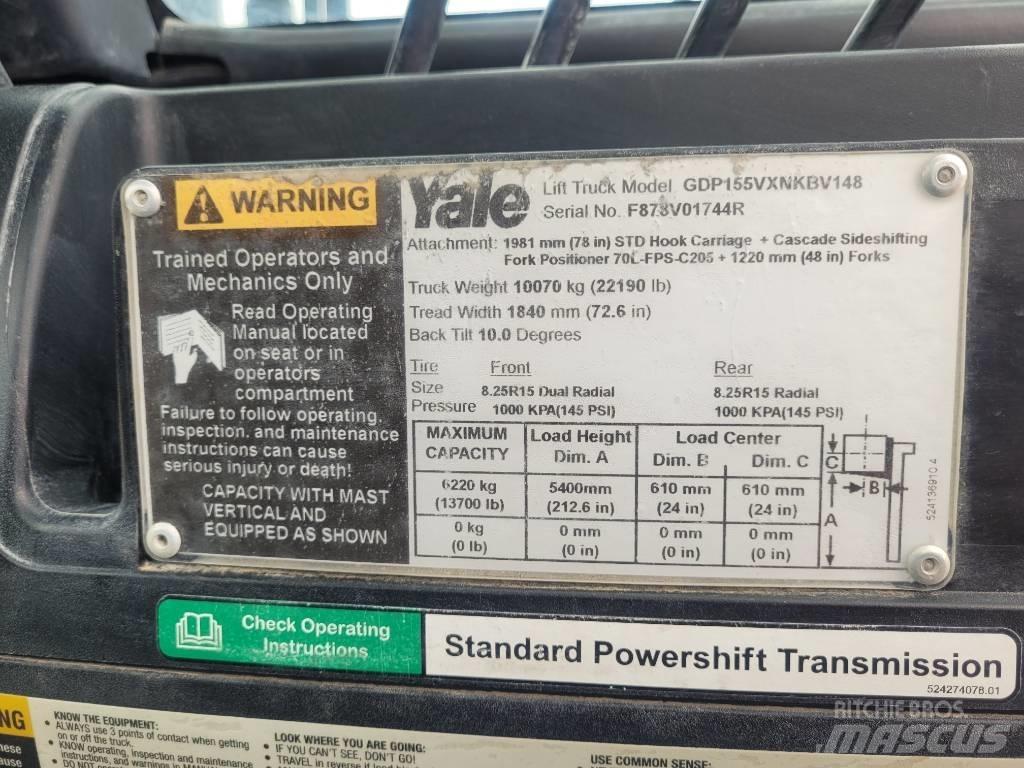 Yale GDP155VXNKBV148 Forklift trucks - others