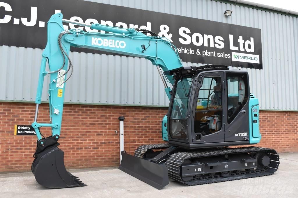 Kobelco SK75SR-7 Midi excavators  7t - 12t
