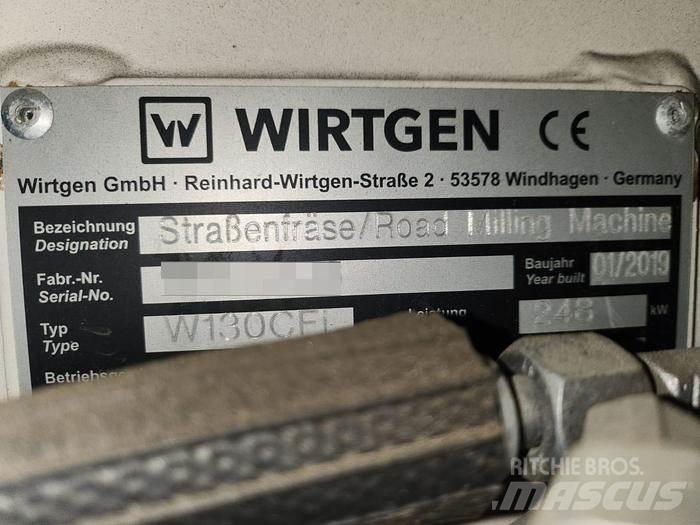 Wirtgen W130CFi Concrete Stone machines