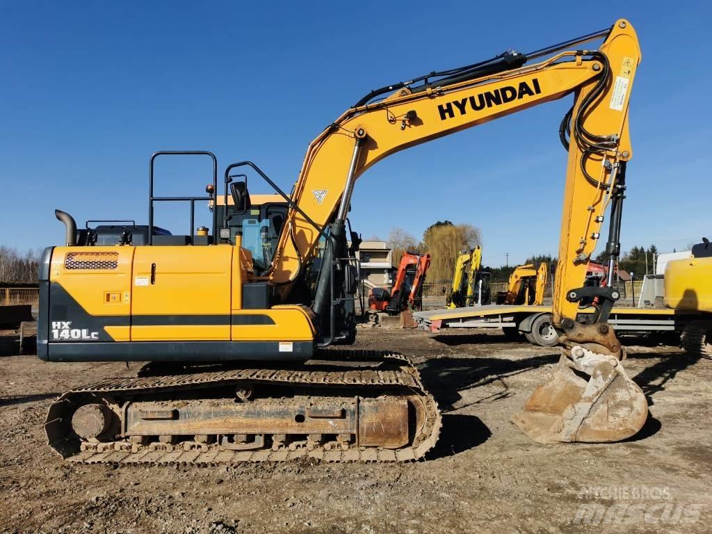 Hyundai HX140 LC Crawler excavators