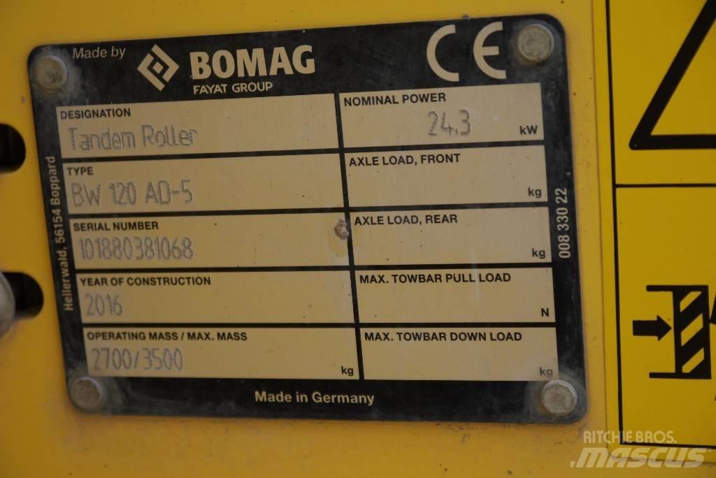Bomag BW 120 AD-5 Twin drum rollers
