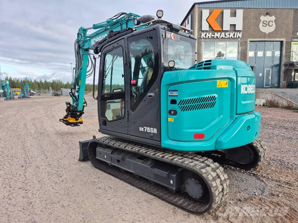 Kobelco SK75SR-7 Midi excavators  7t - 12t