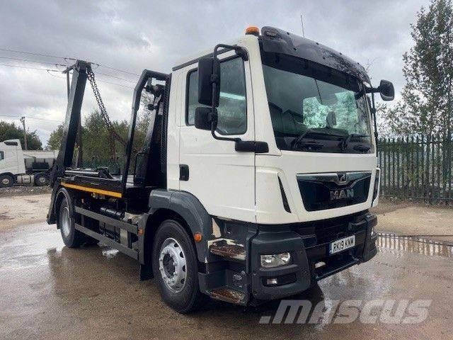 MAN TGM 18.250 Skip loader trucks