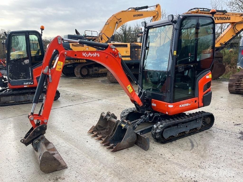 Kubota KX 018-4 Mini excavators < 7t (Mini diggers)