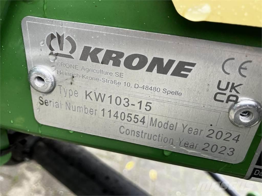 Krone Vendro 1020 Rakes and tedders