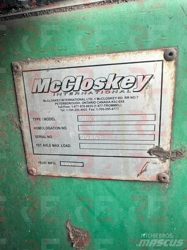 McCloskey S130 Mobile screeners