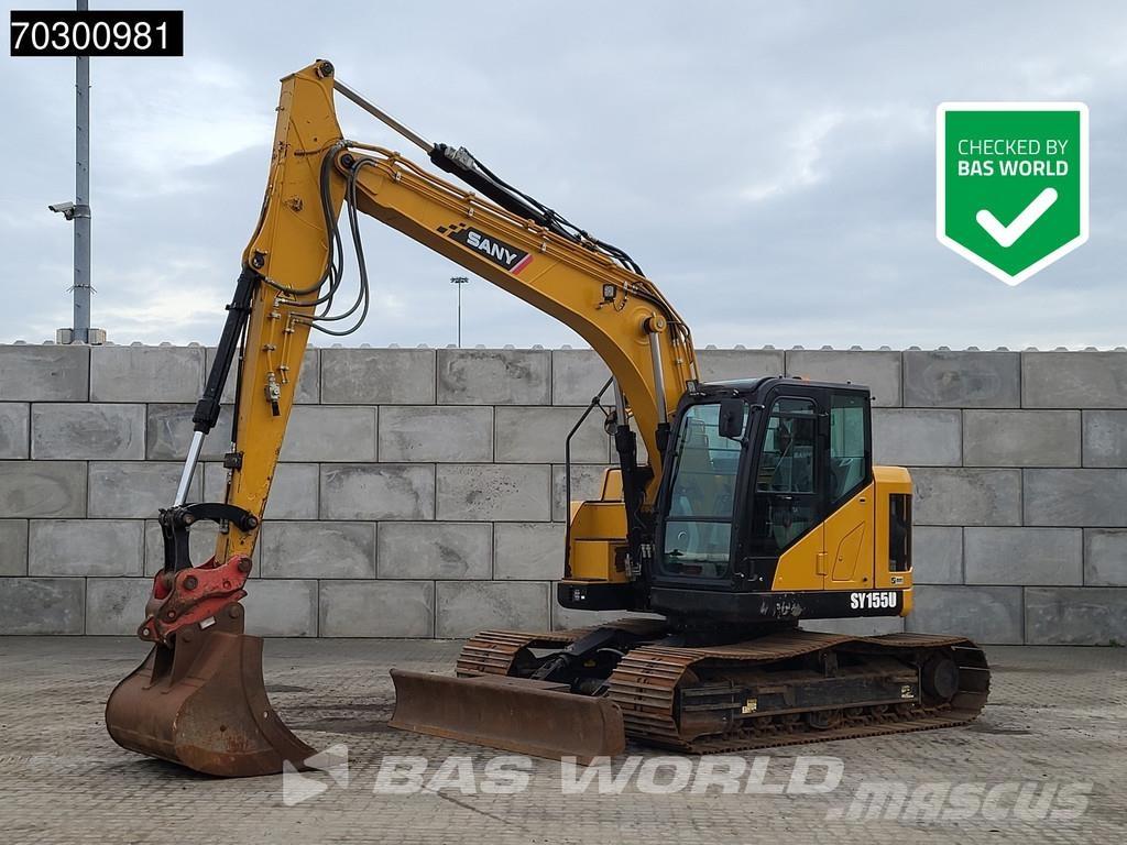 Sany SY155 U Crawler excavators