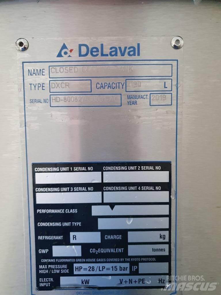 Delaval DXCR1100 Milk storage equipment
