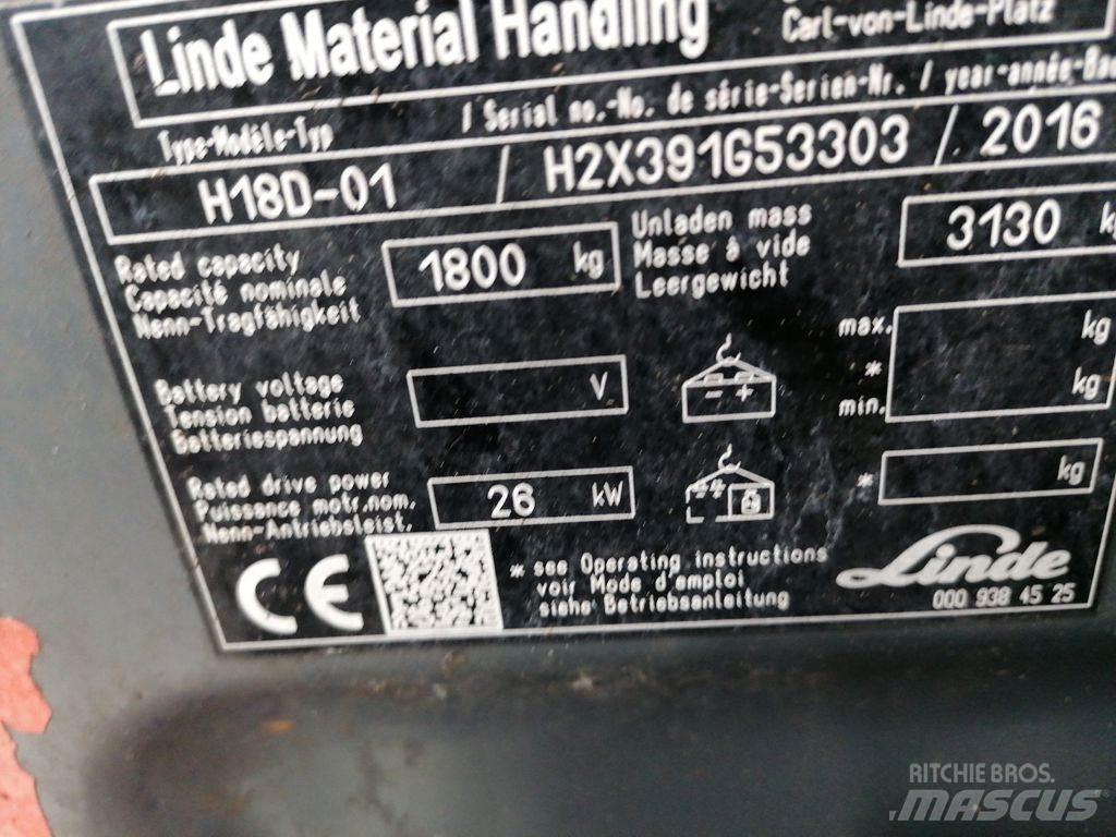 Linde H18D-02 Diesel trucks