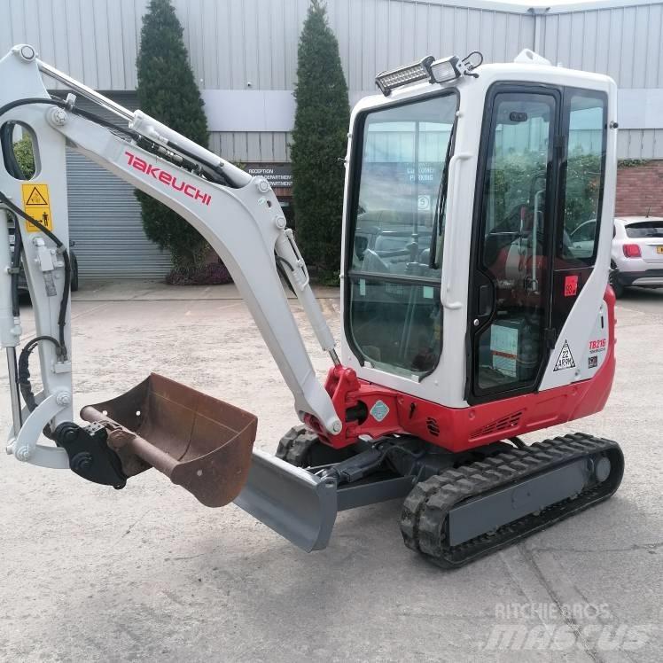 Takeuchi TB216 Mini excavators < 7t (Mini diggers)