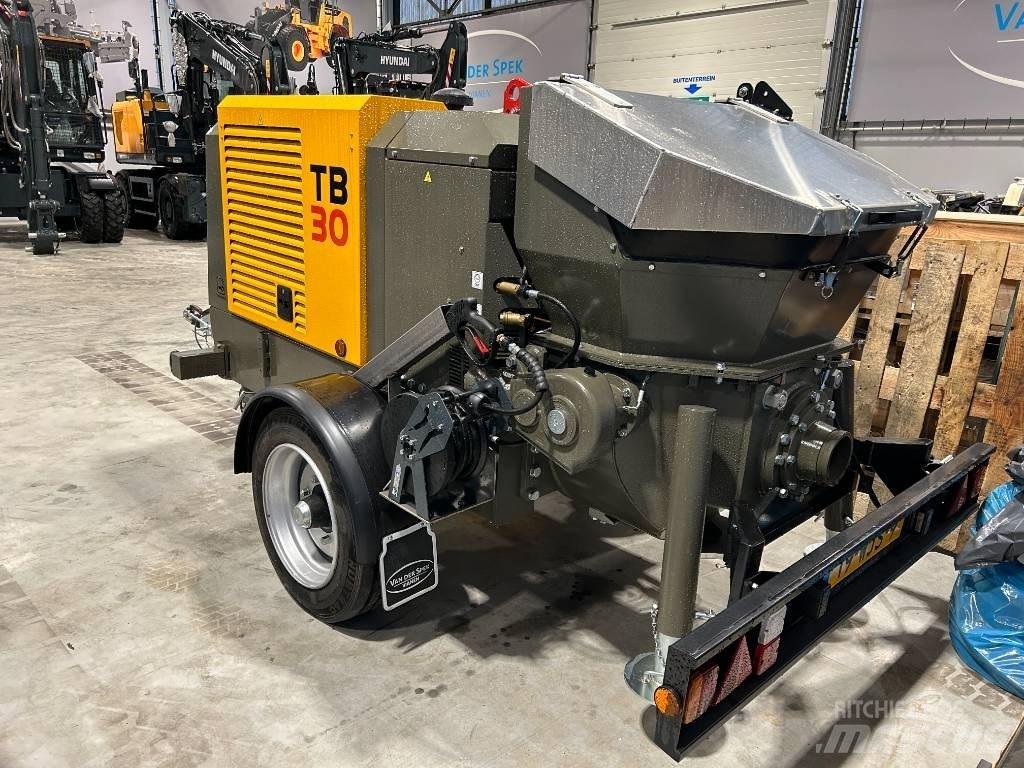 Turbosol TB30/T Concrete pump trucks