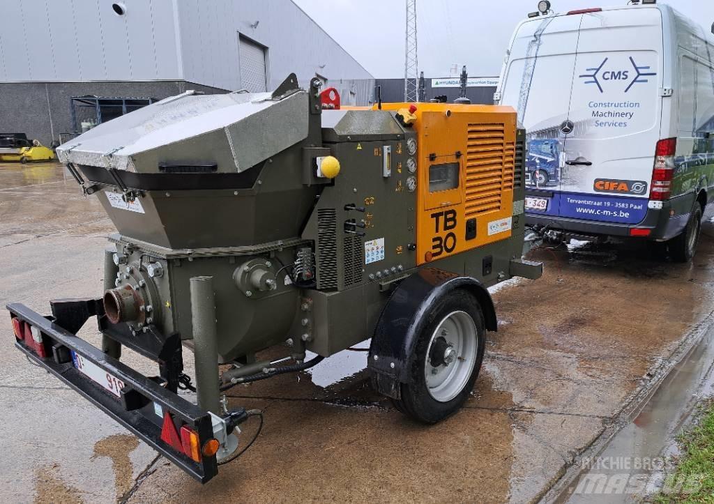 Turbosol TB30/T Concrete pump trucks