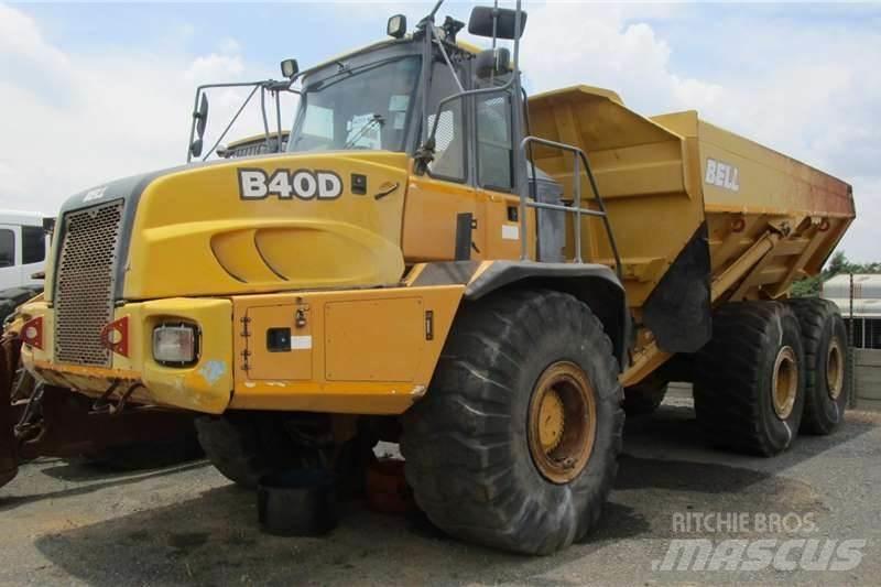 Bell B40D Articulated Dump Trucks (ADTs)
