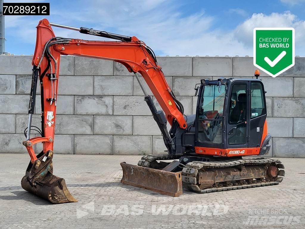 Kubota KX080 -4a Mini excavators < 7t (Mini diggers)