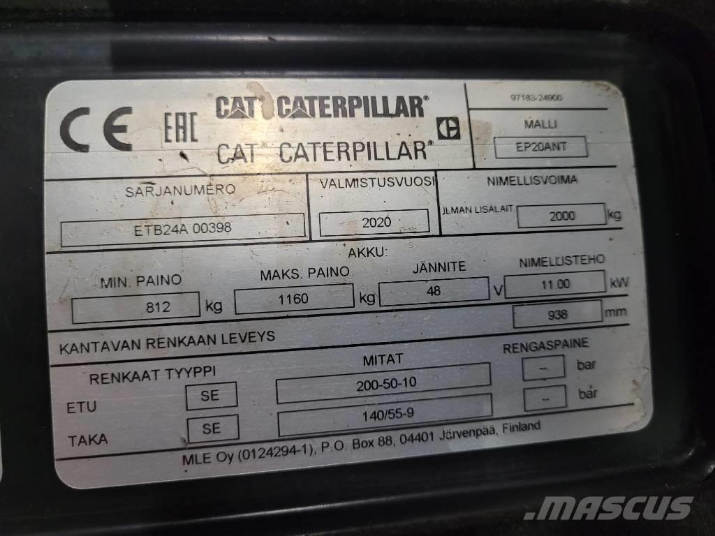 CAT EP20ANT Electric forklift trucks