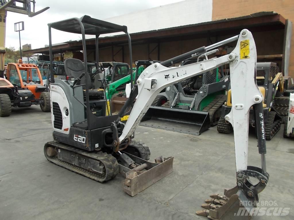 Bobcat E20 Mini excavators < 7t (Mini diggers)