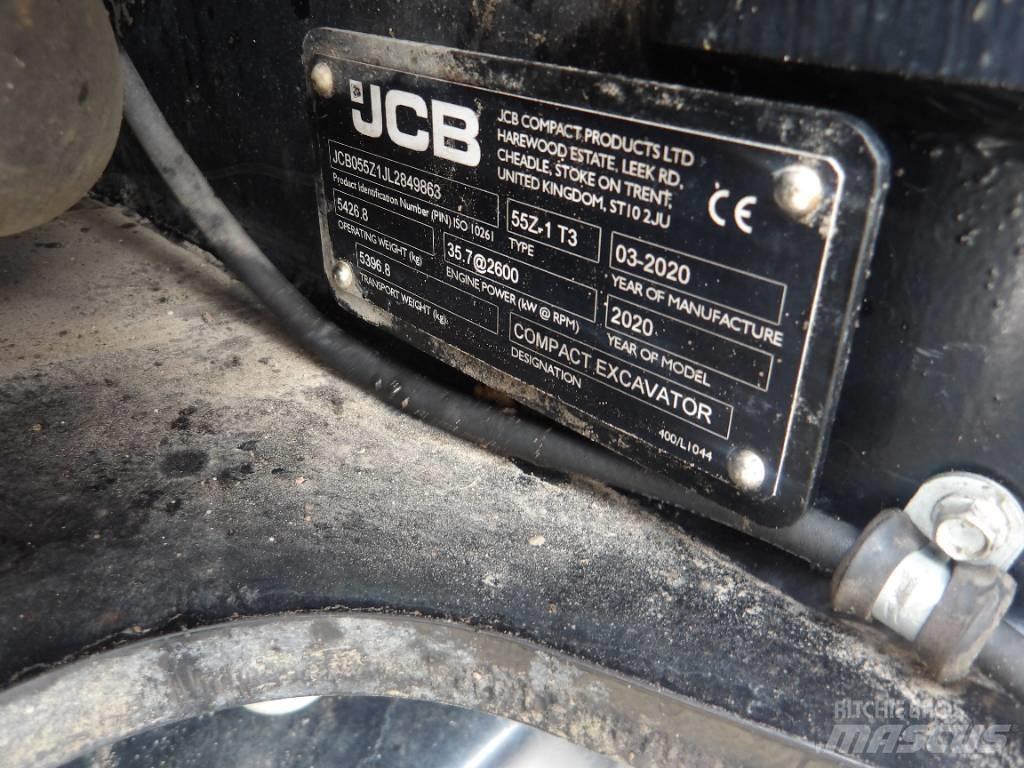 JCB 55Z-1 Mini excavators < 7t (Mini diggers)