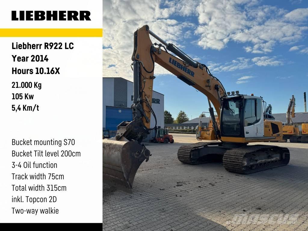 Liebherr R 922 Crawler excavators