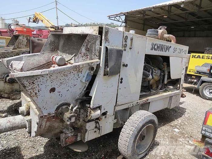 Schwing SP750-18 Concrete pump trucks