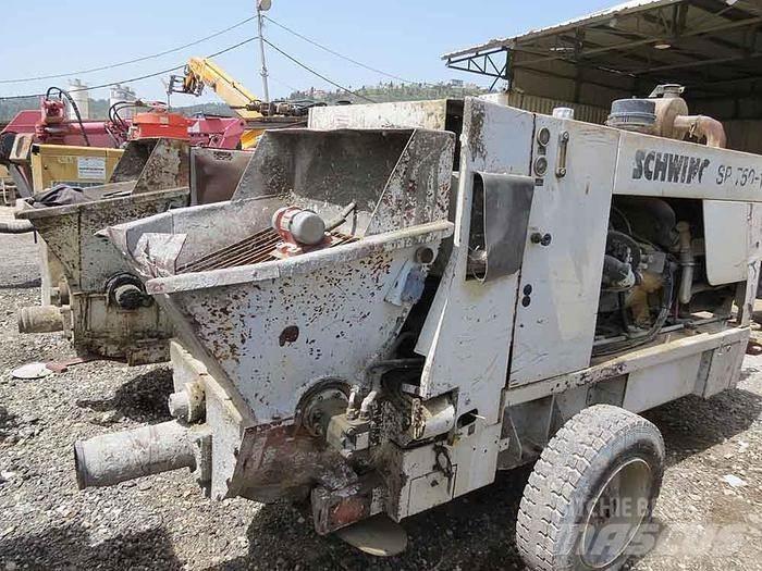 Schwing SP750-18 Concrete pump trucks
