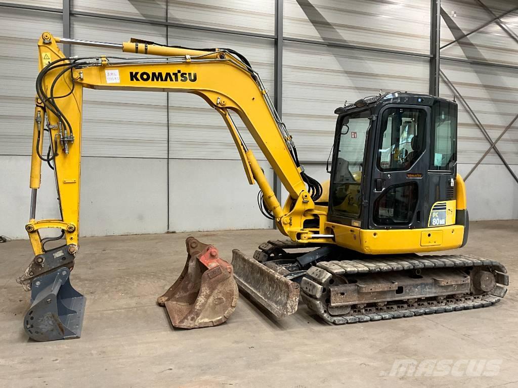Komatsu PC 80 MR-3 Midi excavators  7t - 12t