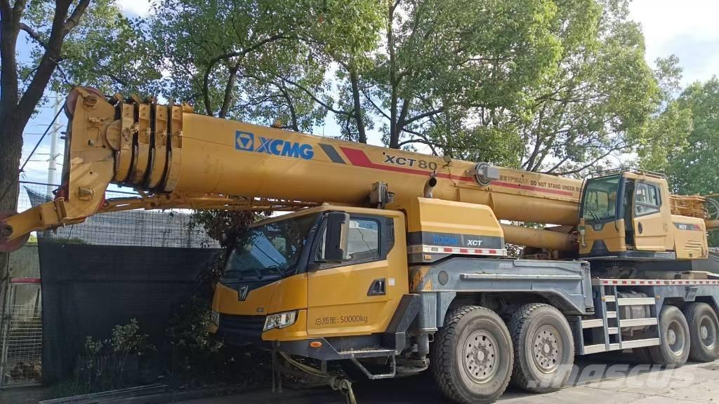 XCMG XCT80 All terrain cranes