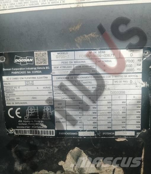 Doosan D 70 S-7 Diesel trucks