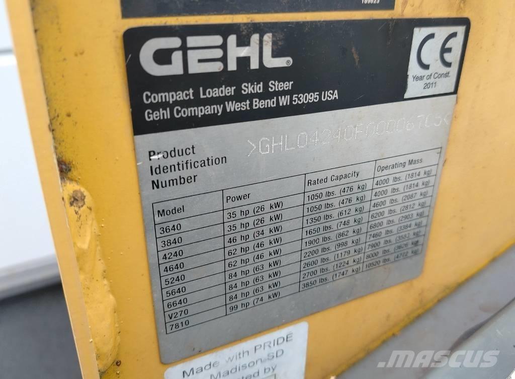 Gehl 4240 E Skid steer loaders