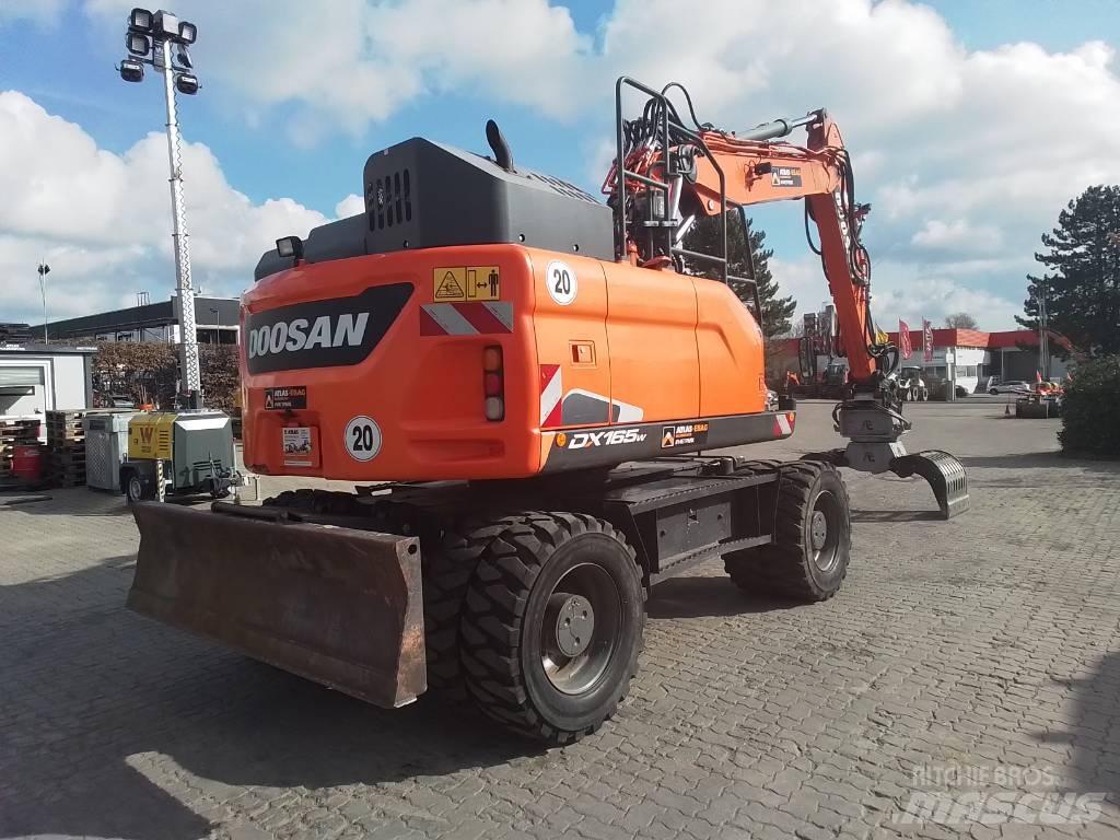 Doosan DX 165 W-5 Wheeled excavators
