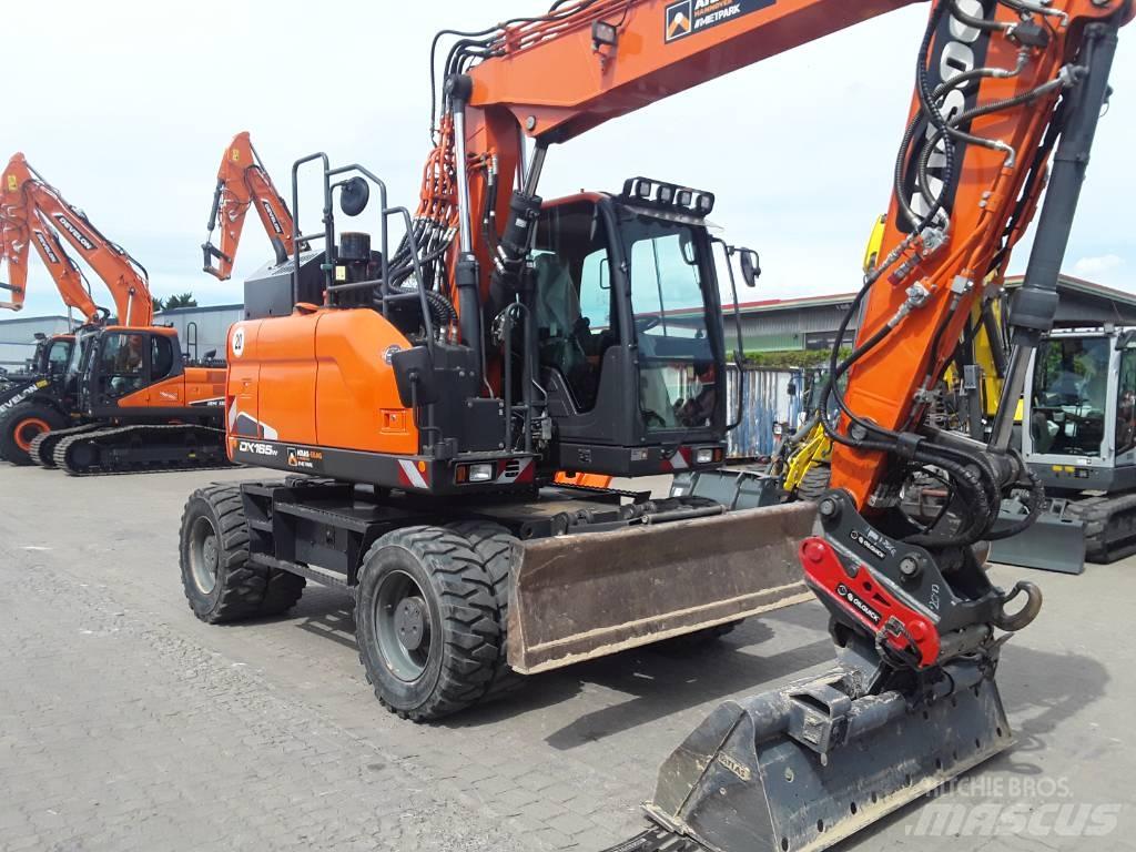 Doosan DX 165 W-5 Wheeled excavators
