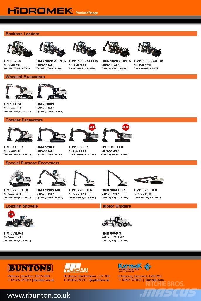Hidromek HMK 62 SS Backhoe loaders