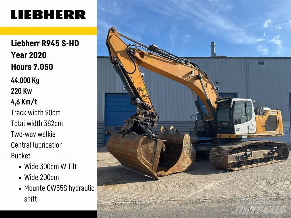Liebherr R945 Crawler excavators