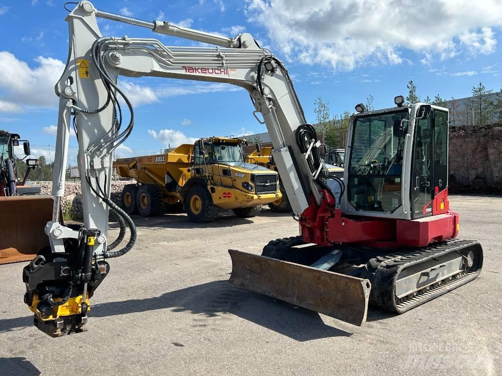 Takeuchi TB280FR Midi excavators  7t - 12t