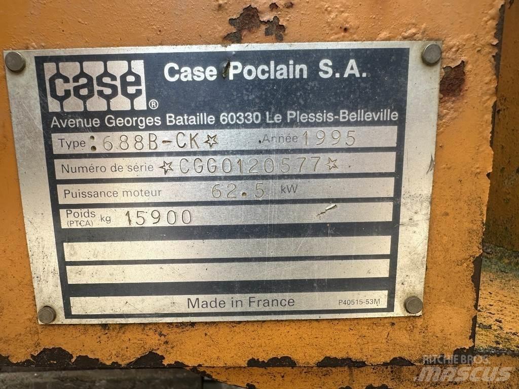 CASE 688 B 16 ton Crawler excavators