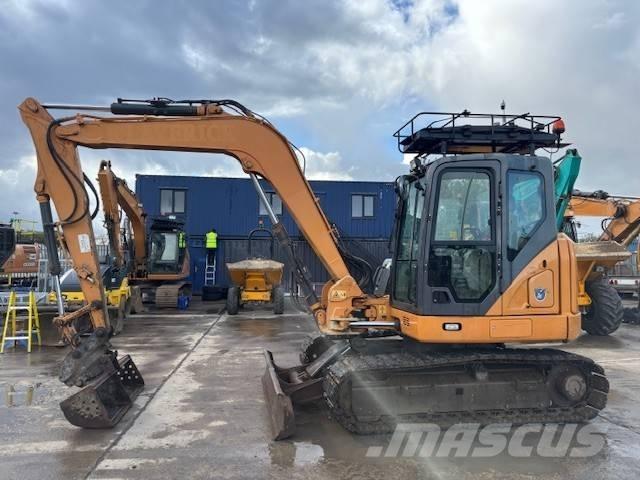 CASE CX80C Midi excavators  7t - 12t