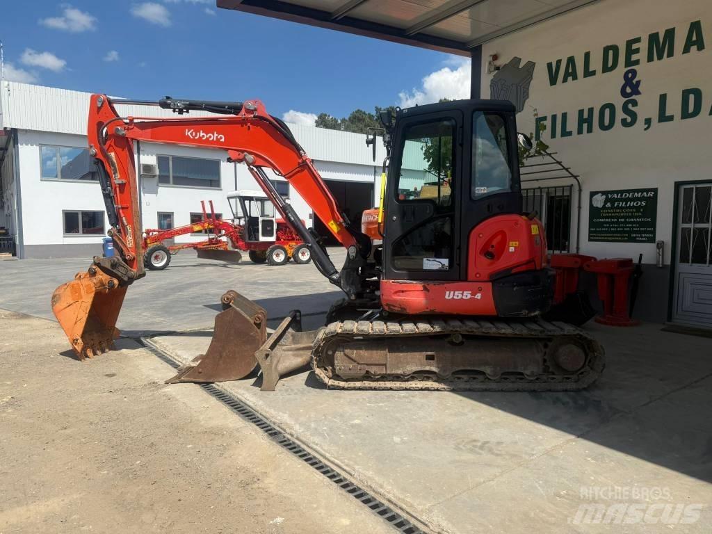 Kubota U 55-4, U55 Mini excavators < 7t (Mini diggers)